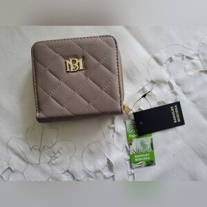 NWT Studio Badgley Mischka Wallet Taupe
